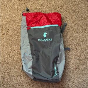Cotopaxi Red and Dark Gray Luzon Backpack